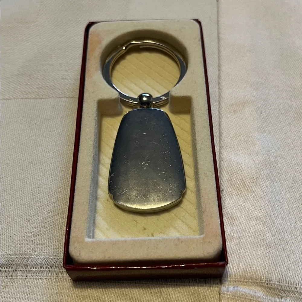 Stanley Silver Keychain